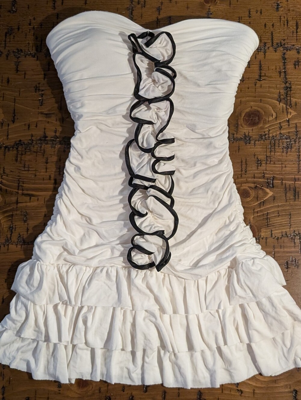 Bebe S Shirred Mini Dress